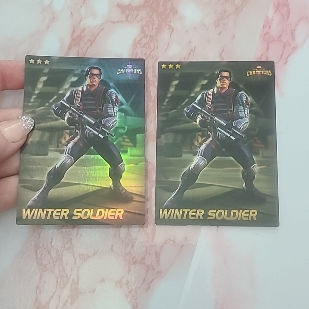 Marvel Contest of Champions Winter Soldier Cards